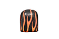 Reusable Omnipod Pod Cover - Black/Orange Flames